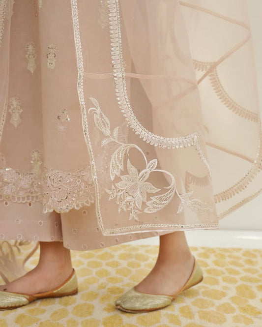 Blush Rose | 3-Piece Stitched