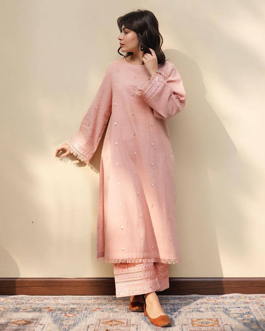Pearly Bloom | 2-Piece Stitched