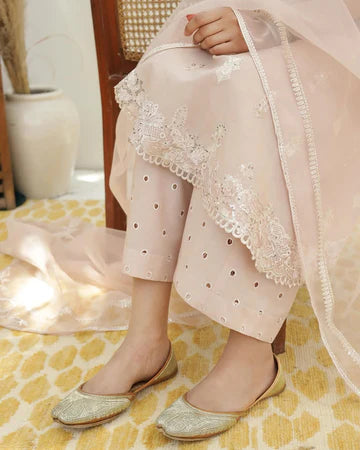 Blush Rose | 3-Piece Stitched