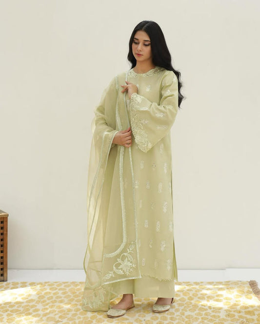 Mist Orchid | 3-Piece Stitched Eid Lawn Arrival