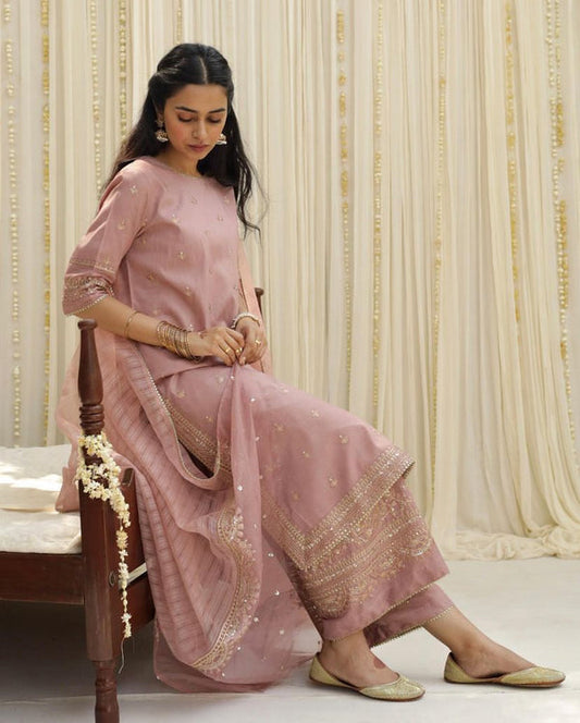 Pink Orchid | 3-Piece Stitched
